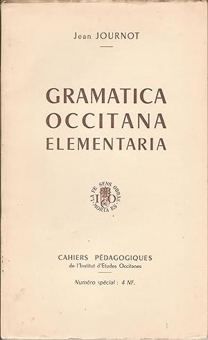 Gramatica occitana elementaria