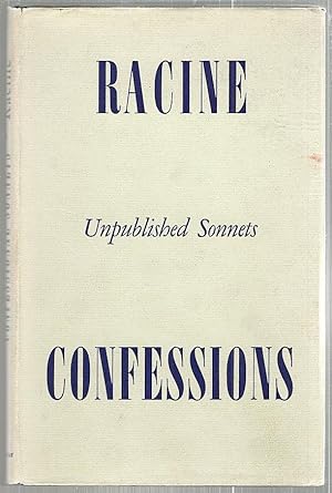 Confessions; Unpublished Sonnets