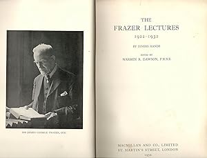 Image du vendeur pour Frazer Lectures; 1922-1932 mis en vente par Bauer Rare Books