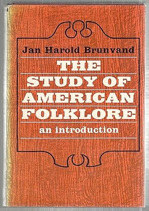 Study of American Folklore; An Introduction