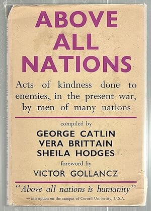 Seller image for Above All Nations; An Anthology for sale by Bauer Rare Books