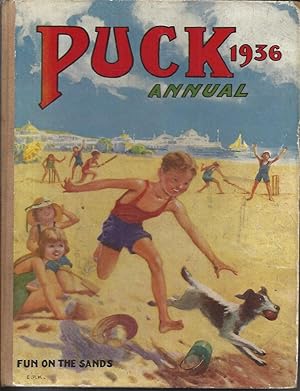Image du vendeur pour Puck Annual 1936 A Book of Pictures and Stories mis en vente par Peakirk Books, Heather Lawrence PBFA