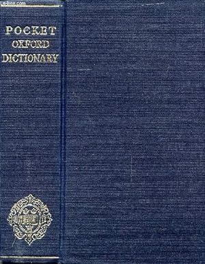 Seller image for THE POCKET OXFORD DICTIONARY OF CURRENT ENGLISH for sale by Le-Livre