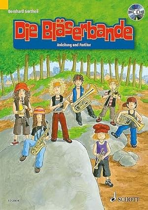 Bild des Verkufers fr Die Blserbande, Lehrerband - Anleitung und Partitur, m. Audio-CD : Schule fr den Klassen- und Gruppenunterricht mit Holz- und Blechblsern. Blser. Lehrerband. CD: Audio-Playbacks zum Verkauf von AHA-BUCH GmbH