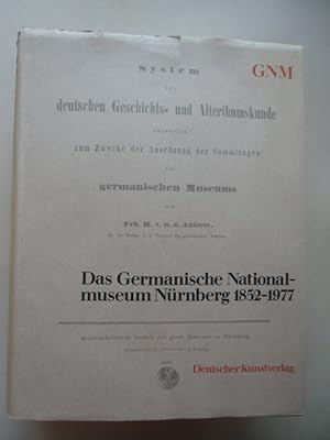 Imagen del vendedor de System deutschen Geschichts- Alterthumskunde Germanische Nationalmuseum Nrnberg a la venta por Versandantiquariat Harald Quicker
