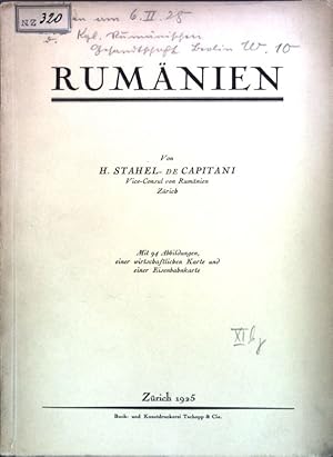 Bild des Verkufers fr Rumnien; zum Verkauf von books4less (Versandantiquariat Petra Gros GmbH & Co. KG)