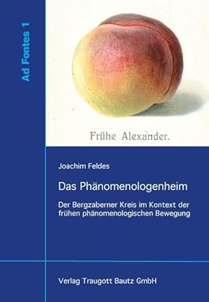 Seller image for Das Phnomenologenheim: Der Bergzaberner Kreis im Kontext der frhen phnomenologischen Bewegung (Ad Fontes) : Der Bergzaberner Kreis im Kontext der frhen phnomenologischen Bewegung for sale by AHA-BUCH