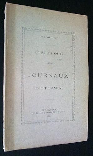 Historique des journaux d'Ottawa