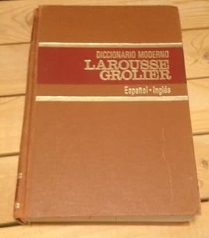 Imagen del vendedor de Diccionario Moderno: Larousse Grolier - Espanol/Ingles a la venta por Xochi's Bookstore & Gallery