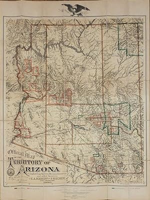 Official Map of the Territory of Arizona.