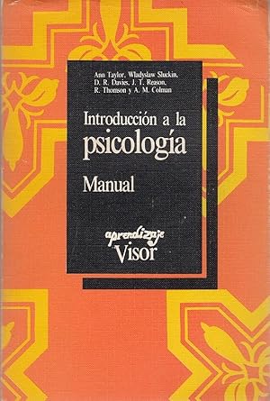 INTRODUCCIÓN A LA PSICOLOGÍA Manual