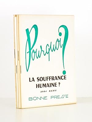 Immagine del venditore per (Lot de 4 brochures coll. Pourquoi ?) Pourquoi la souffrance humaine ? Pourquoi la messe est-elle au c ur de ma vie ? Pourquoi les prtres ne se marient-ils pas ? Pourquoi je crois ? venduto da Librairie du Cardinal