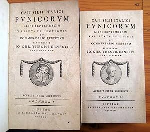 Punicorum libri septemdecim, varietate lectionis et commentario perpetuo illustravit Io. Chr. The...