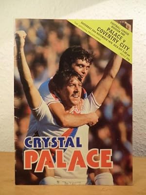 Bild des Verkufers fr Football League Division one. Crystal Palace v Coventry City, Saturday 24th November 1979. The official Programme zum Verkauf von Antiquariat Weber