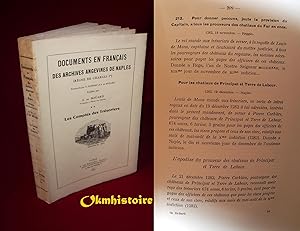 Imagen del vendedor de Documents en Francais des Archives Angevines de Naples, ( Rgne de Charles 1er ) ----------- TOME 2 : Les Comptes des Trsoriers a la venta por Okmhistoire