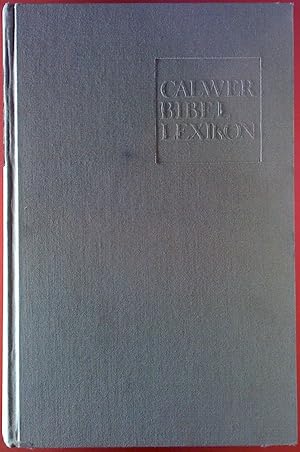 Bild des Verkufers fr Calwer Bibellexikon. Zweite Auflage 1967 zum Verkauf von biblion2