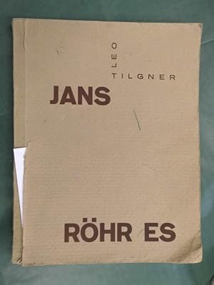 Seller image for Jans Rhr Es for sale by Buchantiquariat Uwe Sticht, Einzelunter.