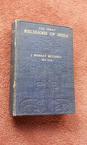 Seller image for THE GREAT RELIGIONS OF INDIA for sale by Ron Weld Books