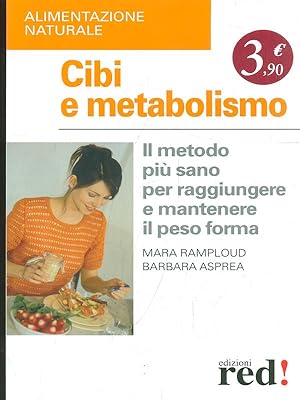 Bild des Verkufers fr Cibi e metabolismo zum Verkauf von Librodifaccia