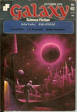 Imagen del vendedor de GALAXY Science Fiction: October, Oct. 1976 a la venta por Books from the Crypt