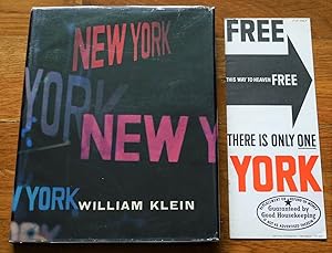 New York [SIGNED - 1956 1ST FRENCH EDITION WITH DUST JACKET & BROCHURE - NICE COPY]