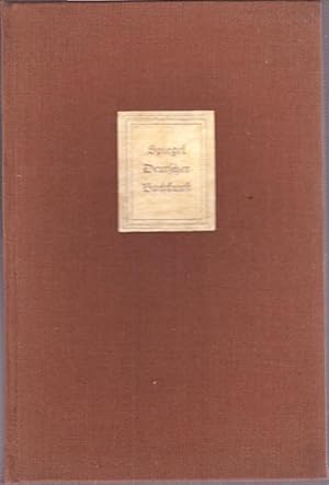 Spiegel Deutscher Buchkunst 1955. Im Auftrage des Börsenvereins der Deutschen Buchhändler zu Leip...