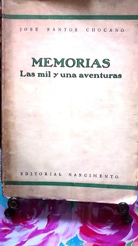 Imagen del vendedor de Memorias. Las mil y una aventuras a la venta por Librera Monte Sarmiento