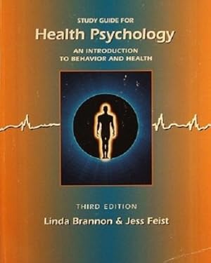 Seller image for Study Guide For Health Psychology: An Introduction To Behavior And Health for sale by Marlowes Books and Music