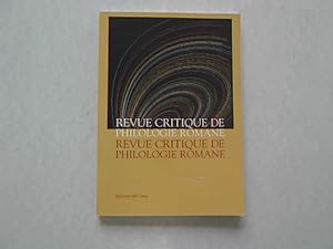 Revue Critique de Philologie Romane, 2.
