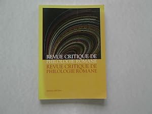 Image du vendeur pour Revue Critique de Philologie Romane, 6. mis en vente par Antiquariat Bookfarm