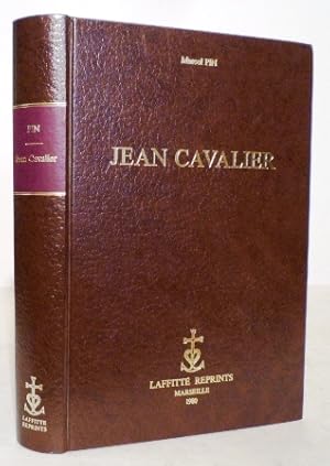 Imagen del vendedor de Jean Cavalier. 25 novembre 1681-17 mai 1740. Avec une prface de Jean Pellet. a la venta por Librairie Jeanne Laffitte