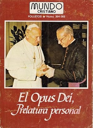 Imagen del vendedor de EL OPUS DEI, PRELATURA PERSONAL a la venta por Librera Vobiscum