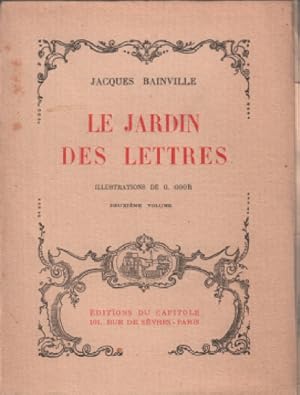 Le jardin des lettres / illustrations de G. Goor / deuxieme volume