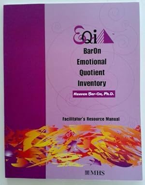 Seller image for BarOn Emotional Quotient Inverntory, Facilitor's Resource Manual for sale by BBB-Internetbuchantiquariat