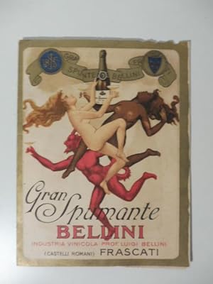 Gran spumante Bellini industria vinicola Prof. Luigi Bellini (castelli romani), Frascati