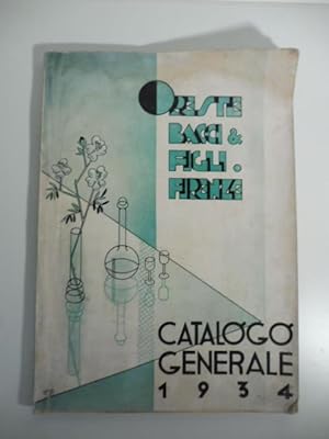 Oreste Bacci & Figli, Firenze. Vetrerie, chincaglierie, porcellane, terraglie, articoli per illum...