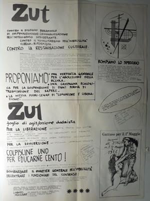 Zut. Numero unico. Lire 150. Supplemento a Stampa Alternativa