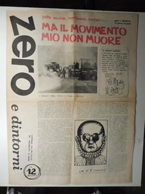 Zero e dintorni. Giornale nel/pel/sul/col/del movimento di Roma. Anno 1 numero 4. 13 febbraio 78