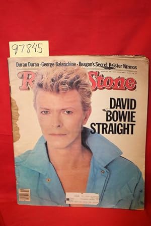 Seller image for Rolling Stone Issue No. 395 May 12th, 1983 "David Bowie Straight" for sale by Princeton Antiques Bookshop