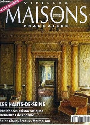 Image du vendeur pour VIEILLES MAISONS FRANCAISES N161 - EDITORIAL,par Georges Poisson.AVANT-PROPOS,par Ren Gachet.DEMEURES ARISTOCRATIQUESLES RSIDENCES DU POUVOIR,par Sverine Drigeard et Antoine Le Bas.LE PAVILLON DE MUSIQUE DE MESDAMES  BELLEVUE mis en vente par Le-Livre