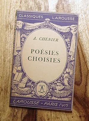 POESIES CHOISIES : (Classiques Larousse, 1937)