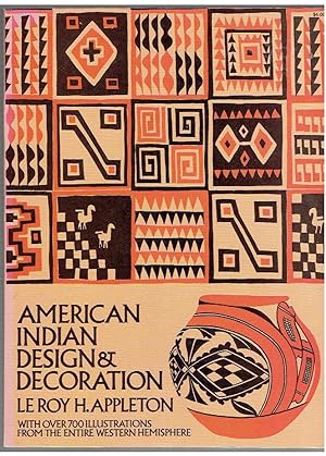 Seller image for American Indian Design and Decoration (Dover Pictorial Archive) for sale by Riverhorse Books