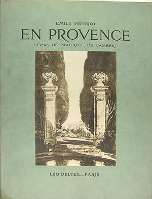 Seller image for En Provence for sale by Philippe Lucas Livres Anciens