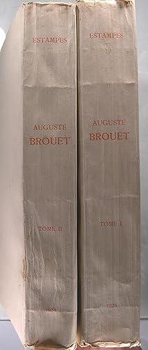 Image du vendeur pour Auguste BROUET - Catalogue de son oeuvre grave - Estampes mis en vente par Philippe Lucas Livres Anciens