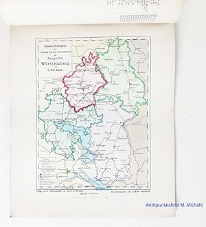 Hand-Atlas des Königreichs Württemberg in 63 Blättern, enthaltend die einzelnen Oberämter je auf ...