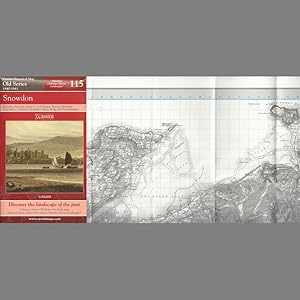 Bild des Verkufers fr SNOWDON, including Bethesda, Betws-y-Coed, Bangor, Blaenau Ffestiniog, Caernarfon, Llanberis, Llandudno, Menai Bridge and Penmaenmawr. (Cassini Old Series Historical map OSE 115 1840-1841). Matching ORDNANCE SURVEY LANDRANGER No. 115. 1:50,000. zum Verkauf von Coch-y-Bonddu Books Ltd