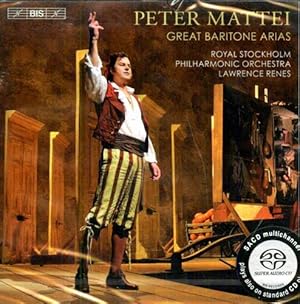 Imagen del vendedor de Great Baritone Arias. Royal Stockholm Philarmonic Orchestra Peter Mattei - baritone Lawrence Renes - conductor a la venta por FIRENZELIBRI SRL