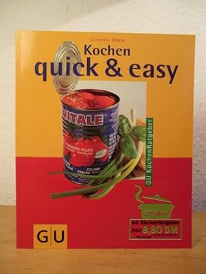 Bild des Verkufers fr Kochen quick & easy zum Verkauf von Antiquariat Weber