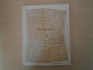 Image du vendeur pour Colection J L Manuscrits Et Autographes mis en vente par Le temps retrouv