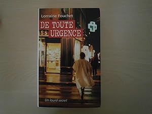 Seller image for De toute urgence for sale by Le temps retrouv